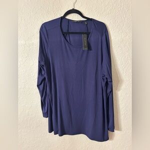 Cyrus Women's Deep blue Long Sleeve Top